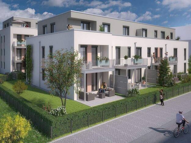 Wohnung zum Kauf - Erstbezug provisionsfrei 401.344 € 3 Zimmer 76,2 m² 1. Geschoss Gustav-Adolf-Straße Kreuzstein Bayreuth 95444