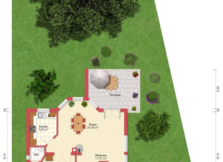 Haus zum Kauf 675.000 € 5 Zimmer 179 m²<br/>Wohnfläche 460 m²<br/>Grundstück Am Geisberg 15 Goldbach Goldbach 63773