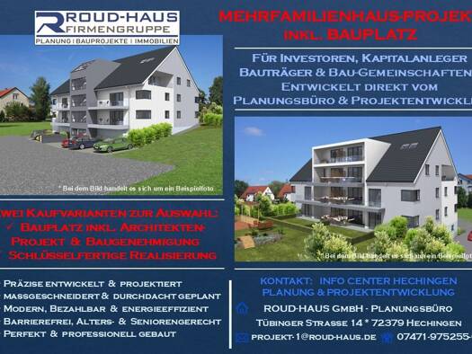 Mehrfamilienhaus zum Kauf 1 Zimmer Wolfenhausen Neustetten 72149