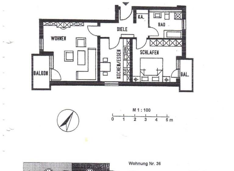 Wohnung zum Kauf 167.000 € 2 Zimmer 63,6 m² 1. Geschoss Böhlitz-Ehrenberg Leipzig 04178