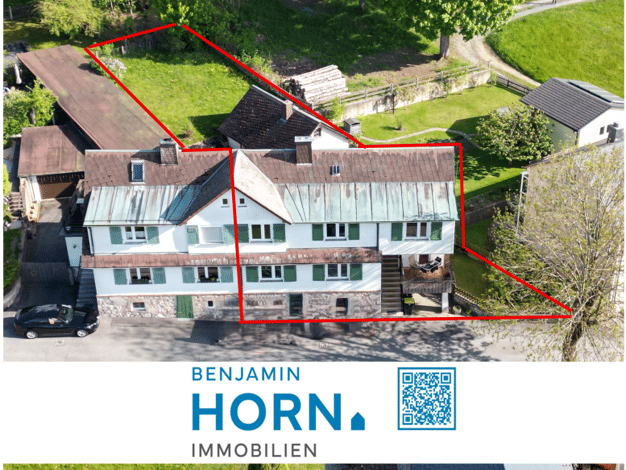 Doppelhaushälfte zum Kauf 75.000 € 5 Zimmer 140 m² 474 m² Grundstück frei ab sofort Bobengrün Bad Steben 95138