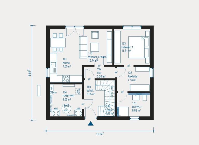 Mehrfamilienhaus zum Kauf 574.900 € 4 Zimmer 141 m² 458,9 m² Grundstück Gaggenau 76571