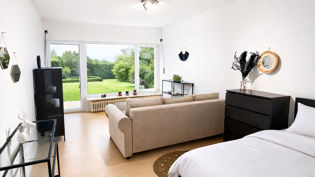 Studio zur Miete 1.200 € 1 Zimmer 35 m² Sudetenstraße 19 Neugermering Germering 82110