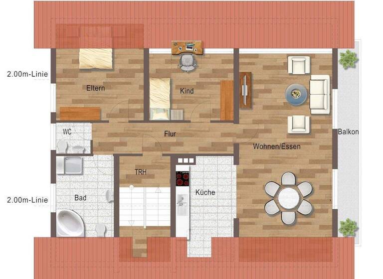 Wohnung zum Kauf 318.000 € 3,5 Zimmer 85 m² Oberachern Achern 77855