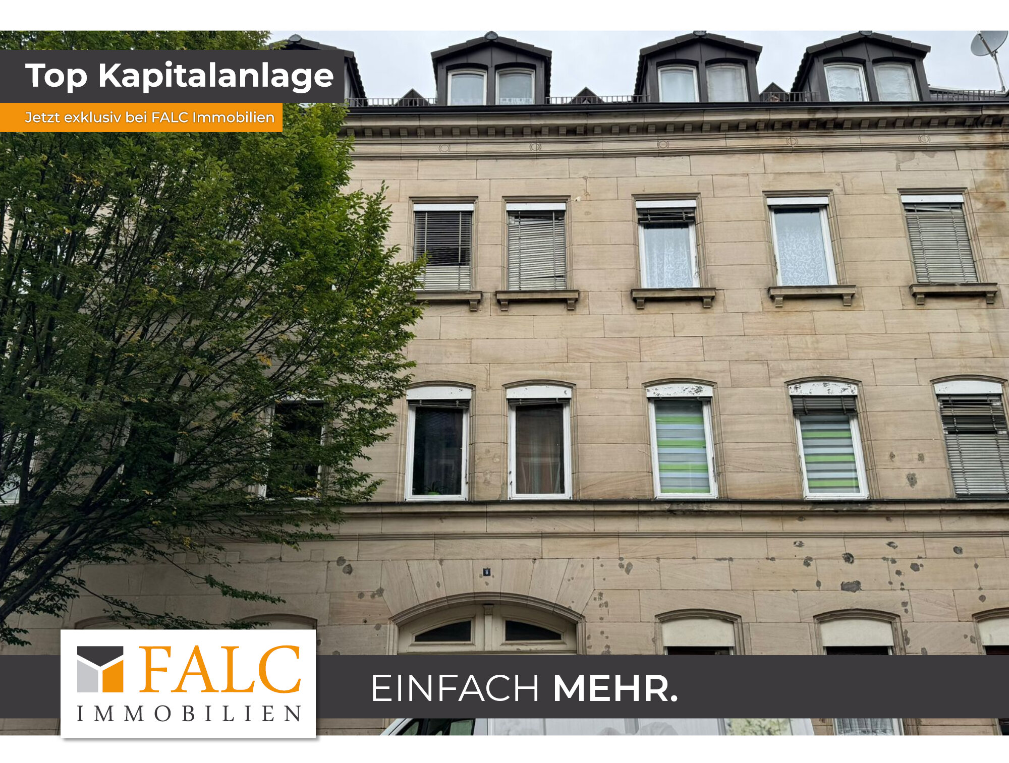 Mehrfamilienhaus zum Kauf 1.037 m²<br/>Wohnfläche 610 m²<br/>Grundstück Schillerstraße 8 Altstadt / Innenstadt 15 Fürth 90762