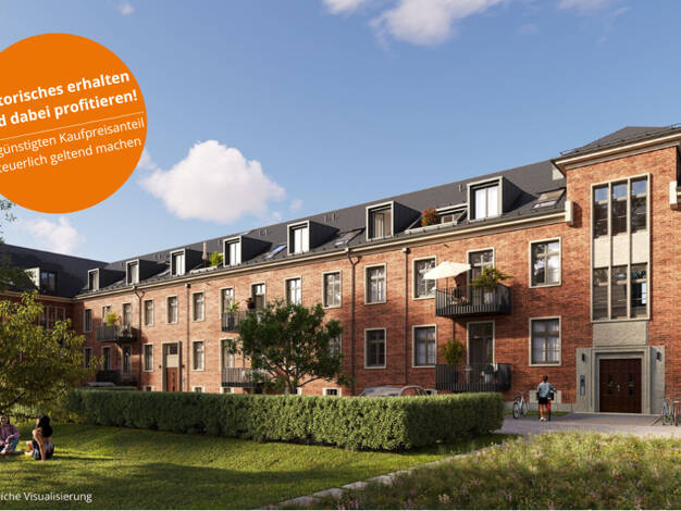 Wohnung zum Kauf - Neubau 487.000 € 2 Zimmer 59,1 m² EG Schwedische Allee 25 Krampnitz Potsdam 14476