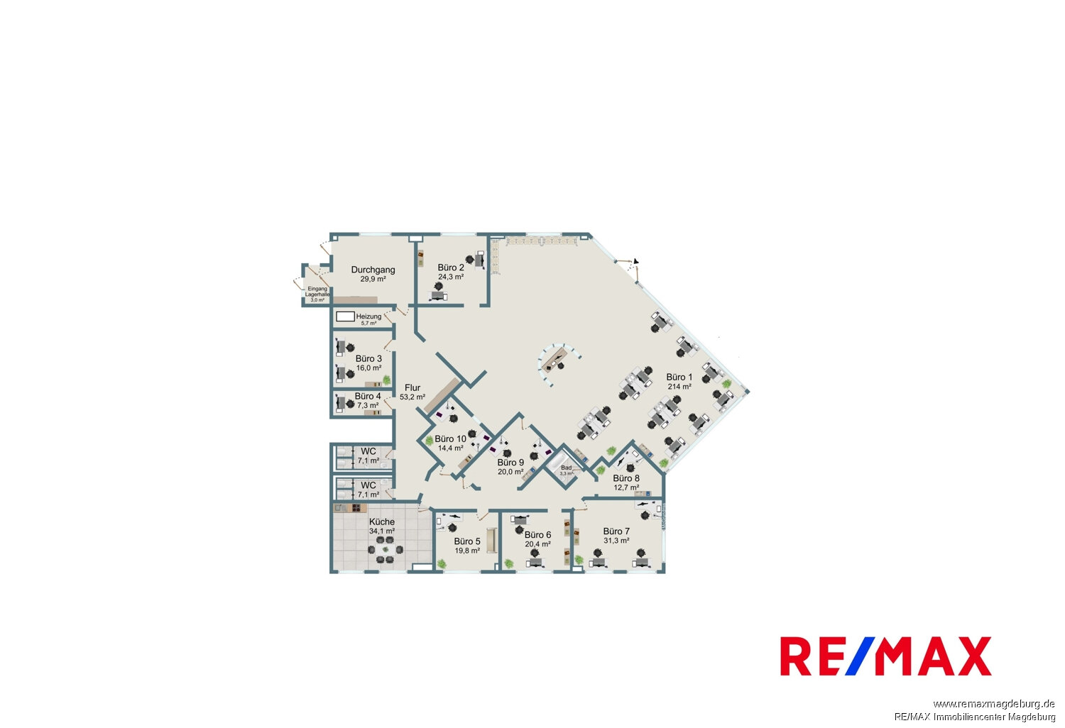 Lagerhalle zum Kauf 697.000 € 876 m²<br/>Lagerfläche Schopsdorf Schopsdorf 39291