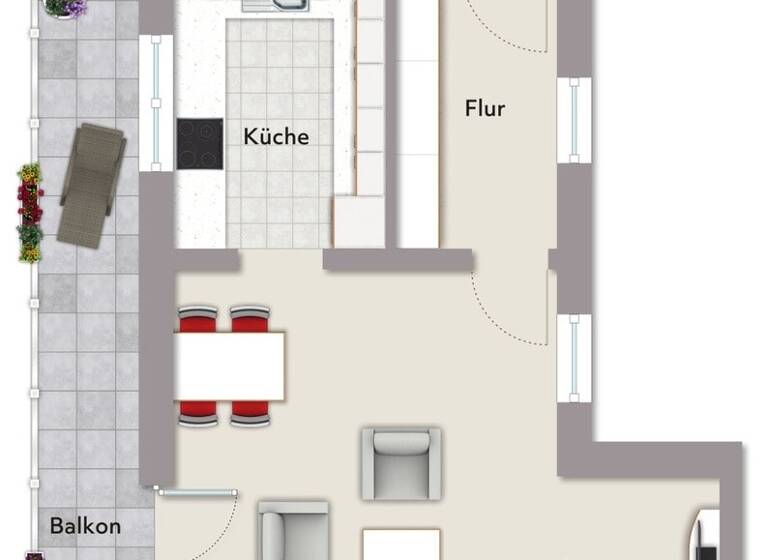 Wohnung zur Miete 1.304 € 2 Zimmer 76,2 m²<br/>Wohnfläche 01.06.2025<br/>Verfügbarkeit Erlangen-Ost Erlangen 91052