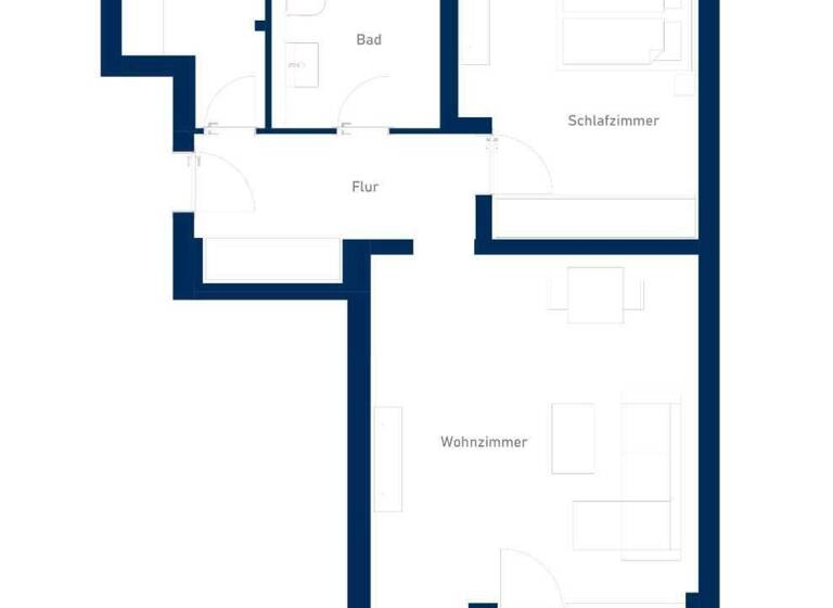 Wohnung zur Miete 1.259 € 2 Zimmer 63 m² 8. Geschoss frei ab sofort Mollnerweg 19 Buckow Berlin 12353
