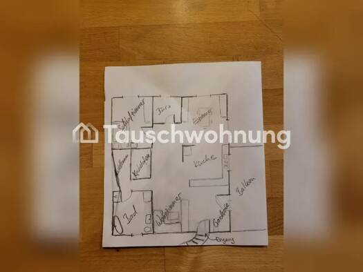 Wohnung zur Miete Tauschwohnung 850 € 2,5 Zimmer 65 m² 1. Geschoss Eichstetten 79356