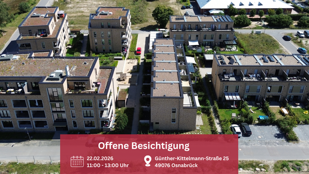 Wohnung zum Kauf provisionsfrei als Kapitalanlage geeignet 299.000 € 2 Zimmer 66,1 m² Atter Osnabrück 49090