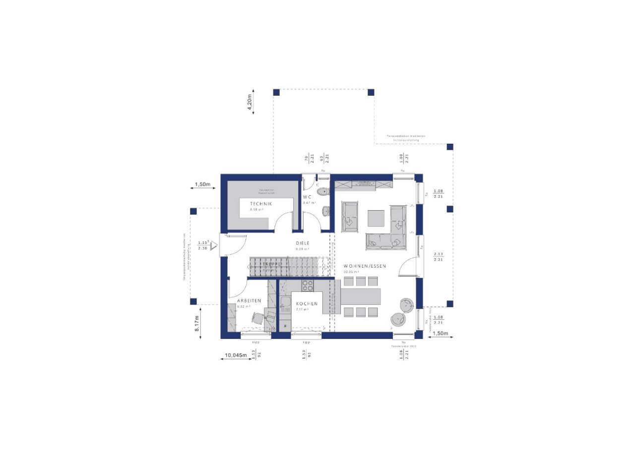 Einfamilienhaus zum Kauf provisionsfrei 750.106 € 5 Zimmer 133 m²<br/>Wohnfläche 1.150 m²<br/>Grundstück Freudenburg Freudenburg 54450