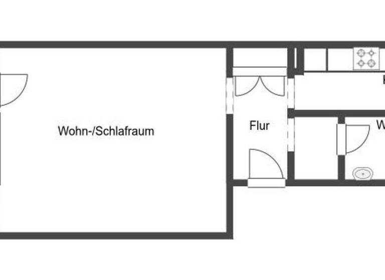 Studio zum Kauf 69.000 € 1 Zimmer 42 m² 2. Geschoss Stieghorst Bielefeld 33605