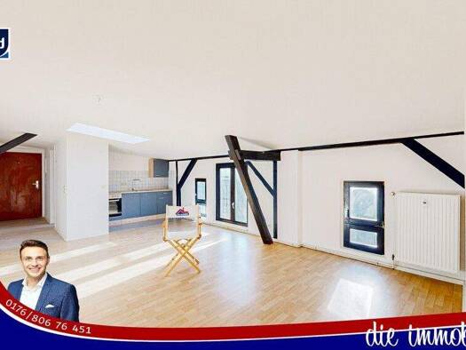 Wohnung zur Miete 299 € 1 Zimmer 36,9 m² Wolfenbütteler Straße 50 Sudenburg Magdeburg / Sudenburg 39112