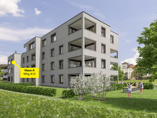 Wohnung zum Kauf - Erstbezug 551.000 € 3 Zimmer 67,7 m² 2. Geschoss Pappelweg Lochau 6911