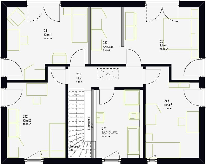 Einfamilienhaus zum Kauf provisionsfrei 499.489 € 6 Zimmer 185 m²<br/>Wohnfläche 860 m²<br/>Grundstück Erlenweg 2 Waffenbrunn Waffenbrunn 93494