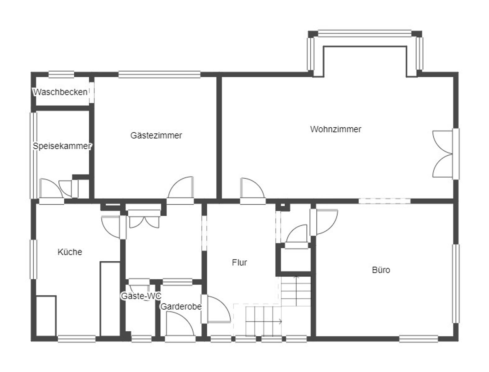 Einfamilienhaus zum Kauf 295.000 € 7 Zimmer 302,4 m²<br/>Wohnfläche 601,2 m²<br/>Grundstück Rodt Loßburg 72290