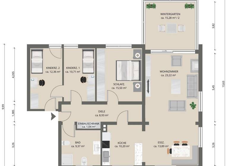 Wohnung zum Kauf provisionsfrei 334.000 € 4,5 Zimmer 113 m² EG frei ab 01.09.2026 Straßdorf Schwäbisch Gmünd 73529