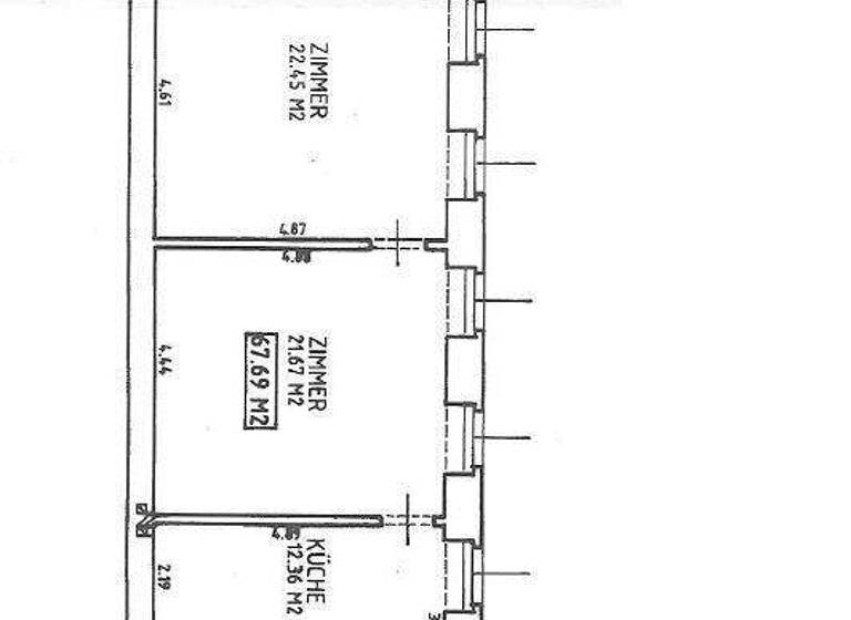 Wohnung zum Kauf 205.000 € 2 Zimmer 68 m² 1. Geschoss Wien 1110