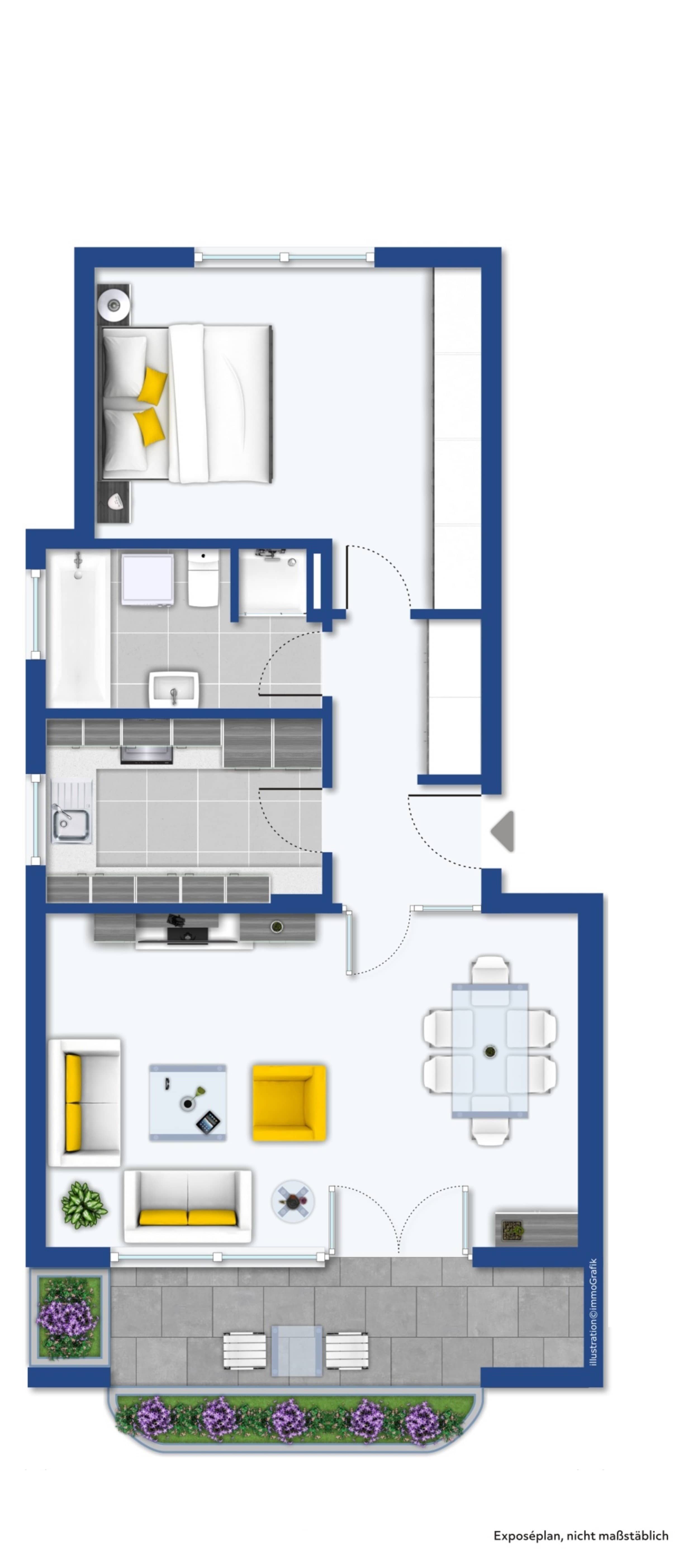 Wohnung zum Kauf 269.000 € 2 Zimmer 64 m²<br/>Wohnfläche Rudow Berlin 12355