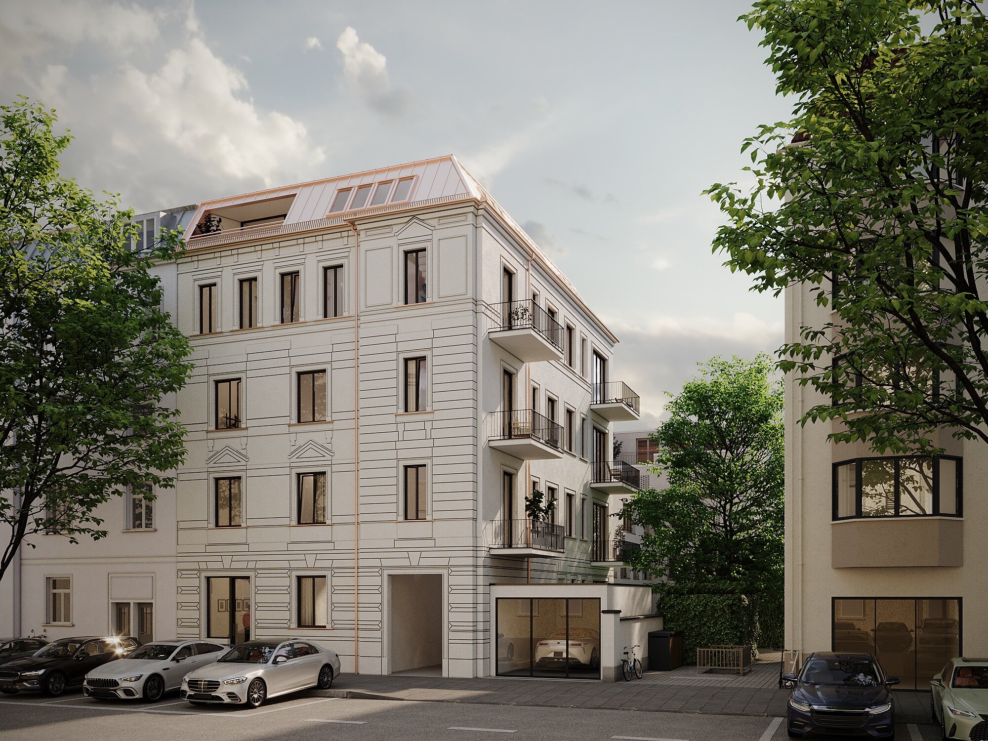 Wohnung zum Kauf provisionsfrei 1.436.500 € 3 Zimmer 85 m²<br/>Wohnfläche 1.<br/>Geschoss Maistraße 55 Am alten südlichen Friedhof München 80337