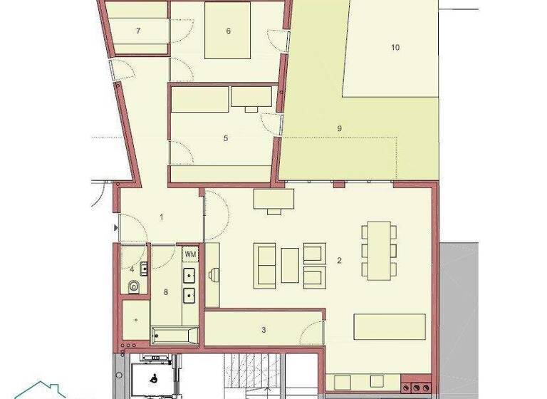 Wohnung zur Miete 1.659 € 3 Zimmer 97,6 m² EG Wien 1050
