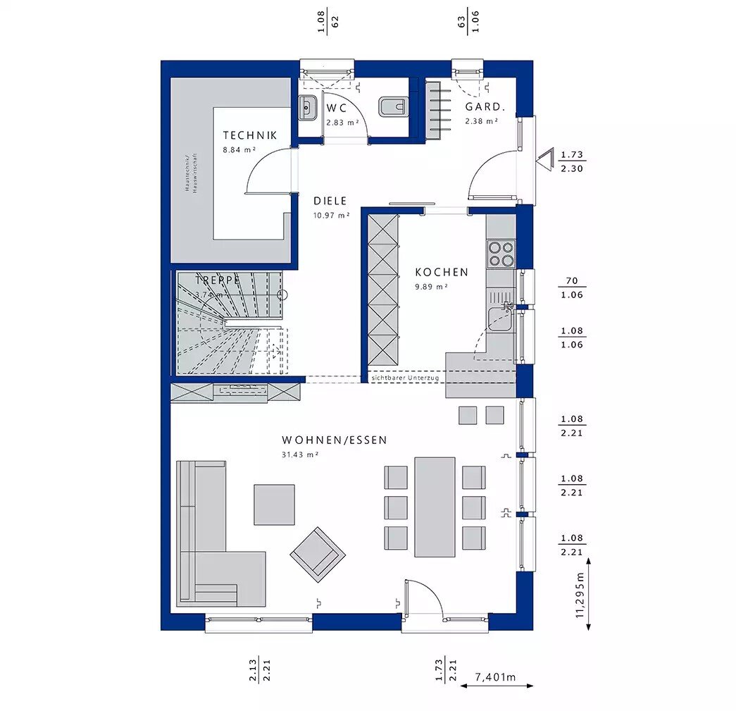 Mehrfamilienhaus zum Kauf provisionsfrei 750.000 € 6 Zimmer 120 m²<br/>Wohnfläche 296 m²<br/>Grundstück Puchheim Bahnhof Puchheim 82178