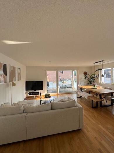 Maisonette zur Miete 1.200 € 3 Zimmer 90,1 m² Geschoss 2/3 frei ab 01.10.2025 Jestetten Jestetten 79798