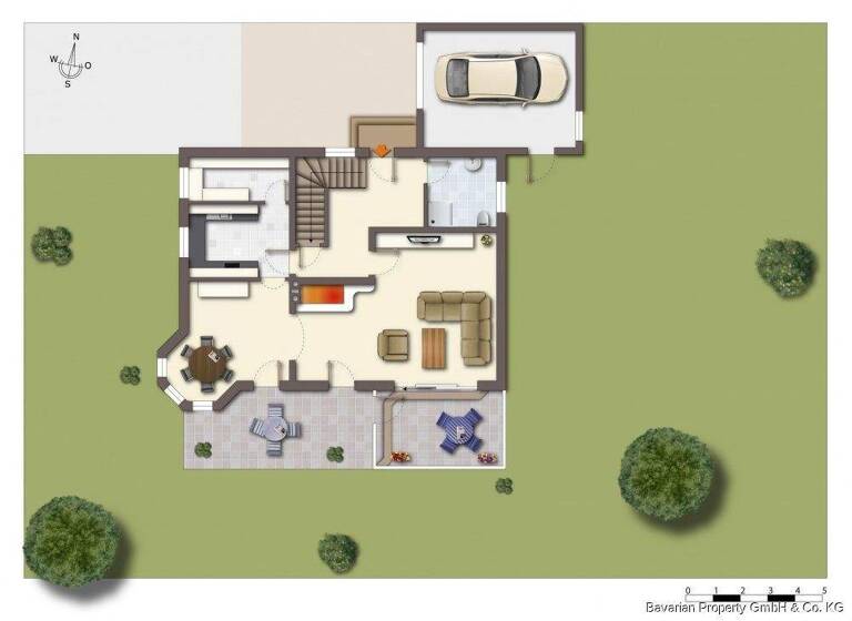 Einfamilienhaus zur Miete 1.250 € 5 Zimmer 155,5 m² 625 m² Grundstück frei ab sofort Rain 94369