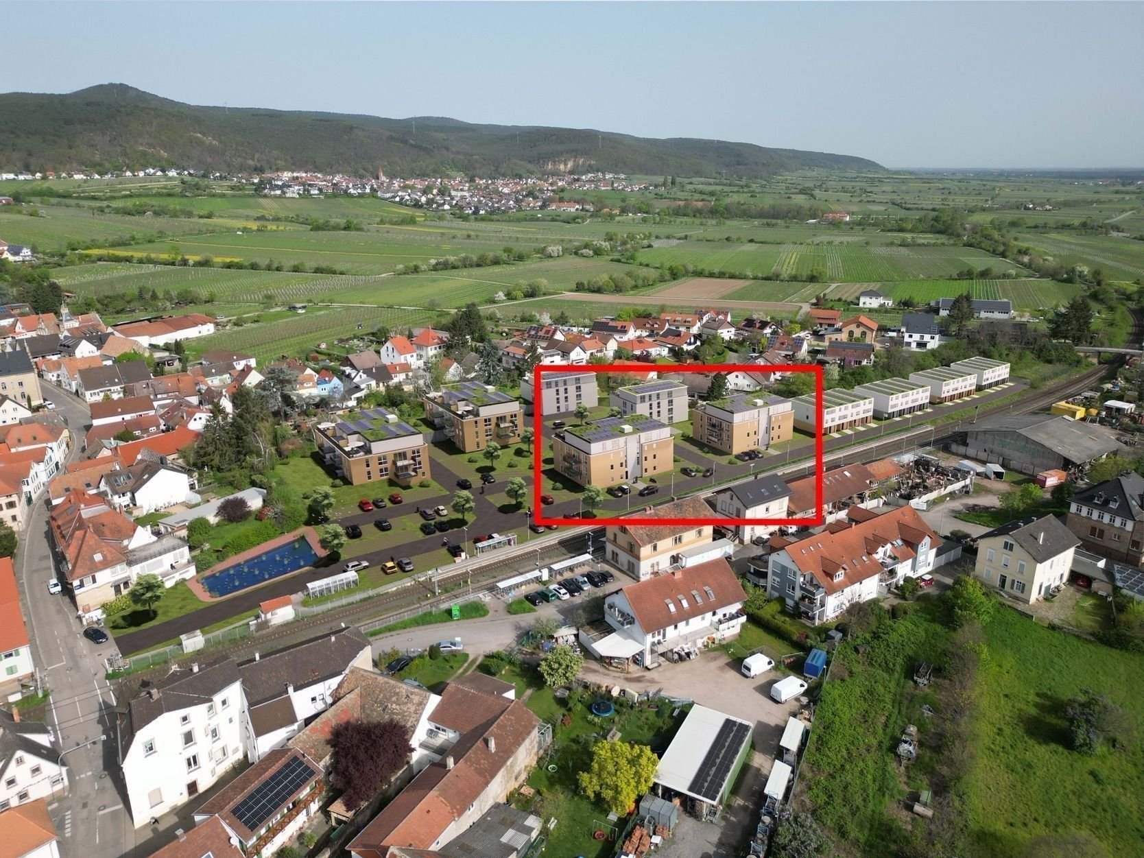 Penthouse zum Kauf provisionsfrei als Kapitalanlage geeignet 274.000 € 2 Zimmer 55 m²<br/>Wohnfläche Gimmeldingen Neustadt an der Weinstraße 67435