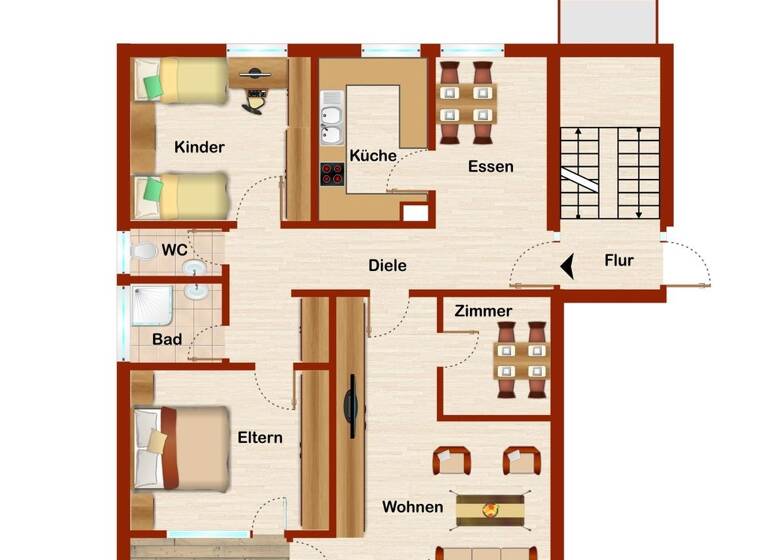 Wohnung zum Kauf 329.000 € 3 Zimmer 83,5 m² frei ab sofort Asperg 71679