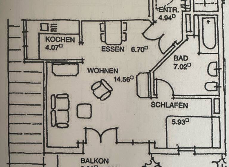 Wohnung zum Kauf provisionsfrei 339.000 € 1,5 Zimmer 47 m²<br/>Wohnfläche 2/3<br/>Geschoss Paradies Konstanz 78462