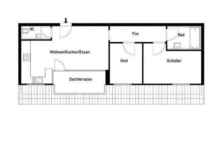 Wohnung zum Kauf 179.000 € 3 Zimmer 76,4 m² 2. Geschoss Backnang 71522