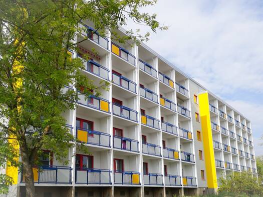 Wohnung zur Miete 210 € 1 Zimmer 28,7 m² 1. Geschoss Doblinaweg 4 Döbeln Döbeln 04720