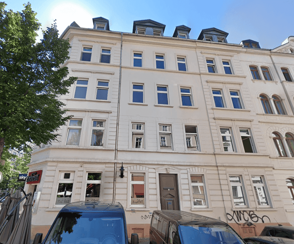 Wohnung zur Miete 530,82 € 2 Zimmer 62,5 m²<br/>Wohnfläche 1.<br/>Geschoss 15.10.2024<br/>Verfügbarkeit Arndtstraße 36 Südvorstadt Leipzig 04275