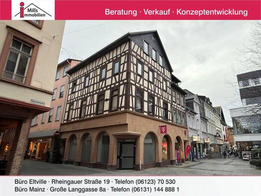 Gewerbeobjekt zum Kauf als Kapitalanlage geeignet 775.000 € 14,5 Zimmer 445 m² 171 m² Grundstück Bingen Bingen am Rhein 55411