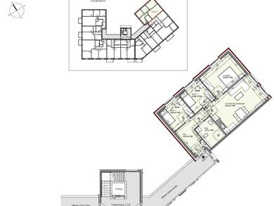 Wohnung zur Miete - Erstbezug nur mit Wohnberechtigungsschein 495 € 4 Zimmer 82,5 m² 2. Geschoss frei ab sofort Familie-Cohn-Str. 2 Vier Boizenburg/Elbe 19258