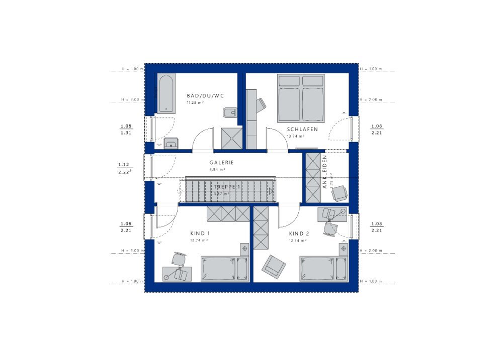 Einfamilienhaus zum Kauf 444.800 € 5 Zimmer 136 m²<br/>Wohnfläche 730 m²<br/>Grundstück Burgstädt Burgstädt 09217