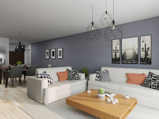 Wohnung zum Kauf - Erstbezug provisionsfrei 385.000 € 3 Zimmer 82 m² Eberbach Eberbach 69412