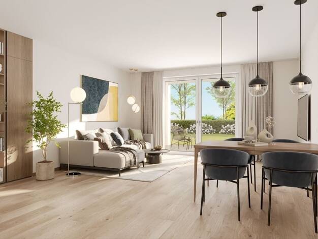 Wohnung zum Kauf - Neubau provisionsfrei als Kapitalanlage geeignet 555.000 € 3 Zimmer 78,7 m² Wielenbach Wielenbach 82407