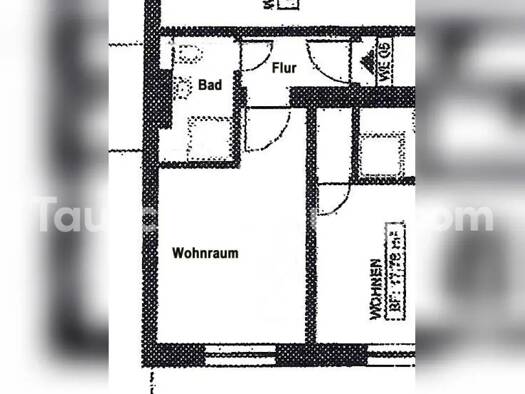 Wohnung zur Miete Tauschwohnung 290 € 1 Zimmer 20 m² 2. Geschoss Sülz Köln 50937
