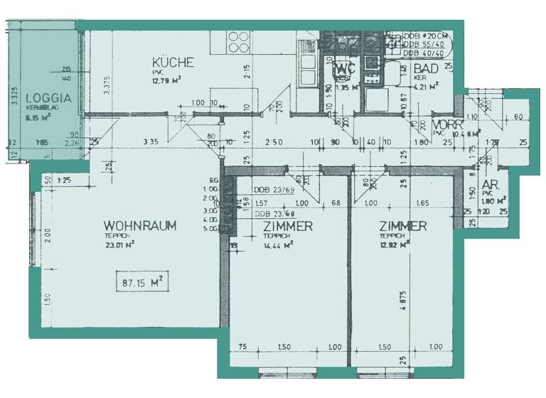 Wohnung zum Kauf 135.605 € 3 Zimmer 87,2 m² EG Ober-Grafendorf 3200