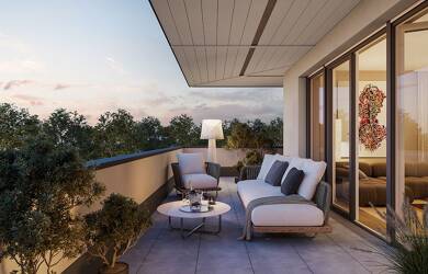 Terrassenwohnung zum Kauf - Erstbezug provisionsfrei 1.316.000 € 4 Zimmer 120,7 m² 3. Geschoss Annelies-Kupper-Allee Haar Haar 85540