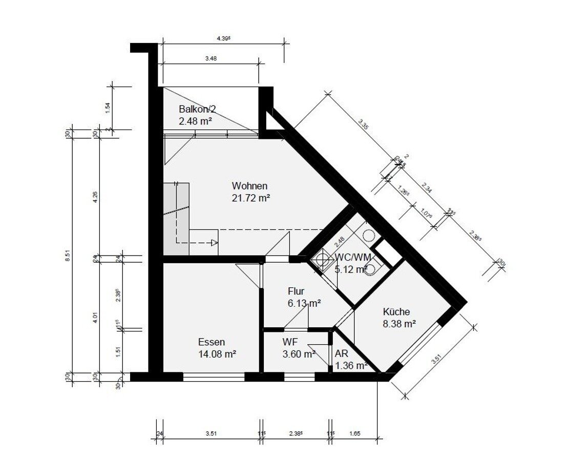 Maisonette zum Kauf 399.000 € 4 Zimmer 103 m²<br/>Wohnfläche 2.<br/>Geschoss Langwasser - Nordost Nürnberg 90471