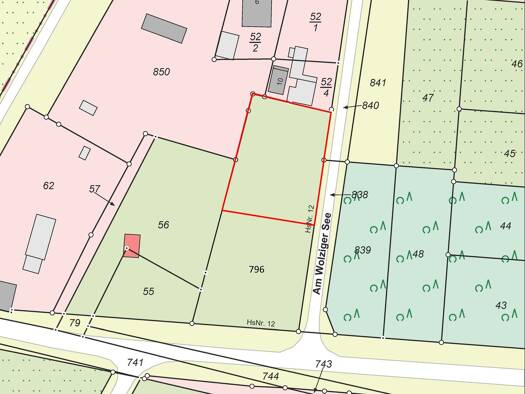 Grundstück zum Kauf 145.000 € 1.248 m² Grundstück Am Wolziger See 12 Kolberg Heidesee 15754