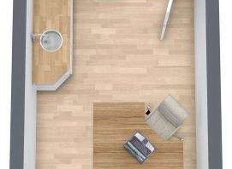 Büro zur Miete provisionsfrei 350 € 1 Zimmer 16,8 m² Bürofläche Parkstraße 12 Ribnitz Ribnitz-Damgarten 18311