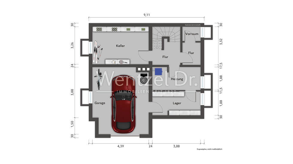 Einfamilienhaus zum Kauf provisionsfrei 349.000 € 6,5 Zimmer 152,4 m²<br/>Wohnfläche 532 m²<br/>Grundstück Übriges Stade Stade 21680