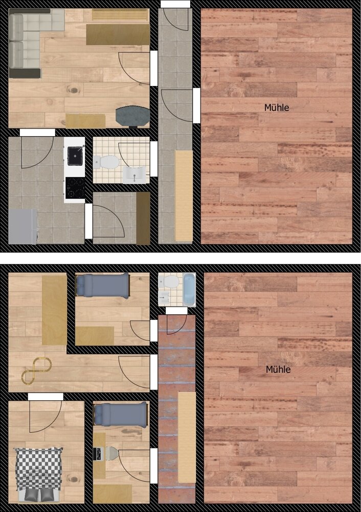 Einfamilienhaus zur Miete 700 € 4 Zimmer 140 m²<br/>Wohnfläche 1.000 m²<br/>Grundstück 01.03.2025<br/>Verfügbarkeit Kinzlmühle 1 Thyrnau Thyrnau 94136