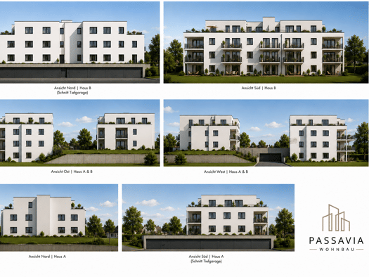 Studio zum Kauf provisionsfrei 317.000 € 1 Zimmer frei ab 01.12.2027 St.-Erasmus-Straße Deggenau Deggendorf 94469
