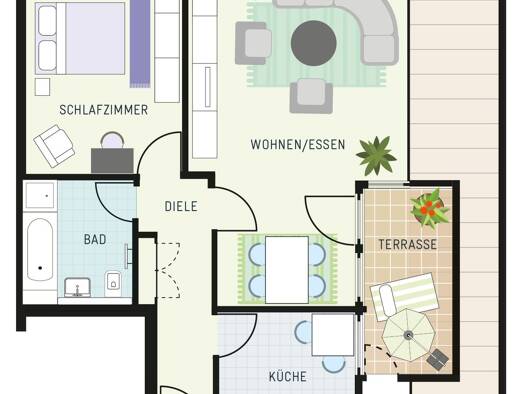Wohnung zum Kauf 149.000 € 2,5 Zimmer 63,8 m² Geschoss 2/2 Paradiesstraße 18 Sölde Dortmund 44289